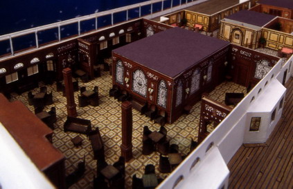 Sala fumatori del Titanic