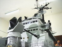 Sovrastrutture dell'Andrea Doria dopo il
                  restauro