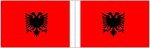 Bandiera dell'Albania