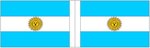 Bandiera della Marina Militare Argentina