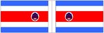 Bandiera della Marina Militare del Costa Rica