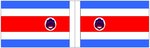 Bandiera della Marina Militare del Costa Rica