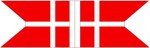 Bandiera della Marina Militare della Danimarca