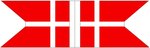 Bandiera della Marina Militare della Danimarca