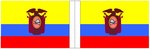 Bandiera della Marina Mlitare dell'Equador