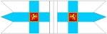 Bandiera della Marina Militare della Finlandia