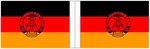Bandiera della Germania Orientale