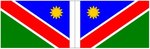 Bandiera della Namibia