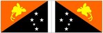 Bandiera di Papua Nuova Guinea