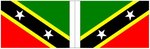 Bandiera di Saint Kitts e Nevis