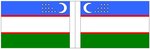 Bandiera dell'Uzbekistan