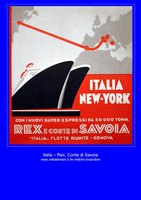 Soc. Italia - T/navi Rex e Conte di Savoia